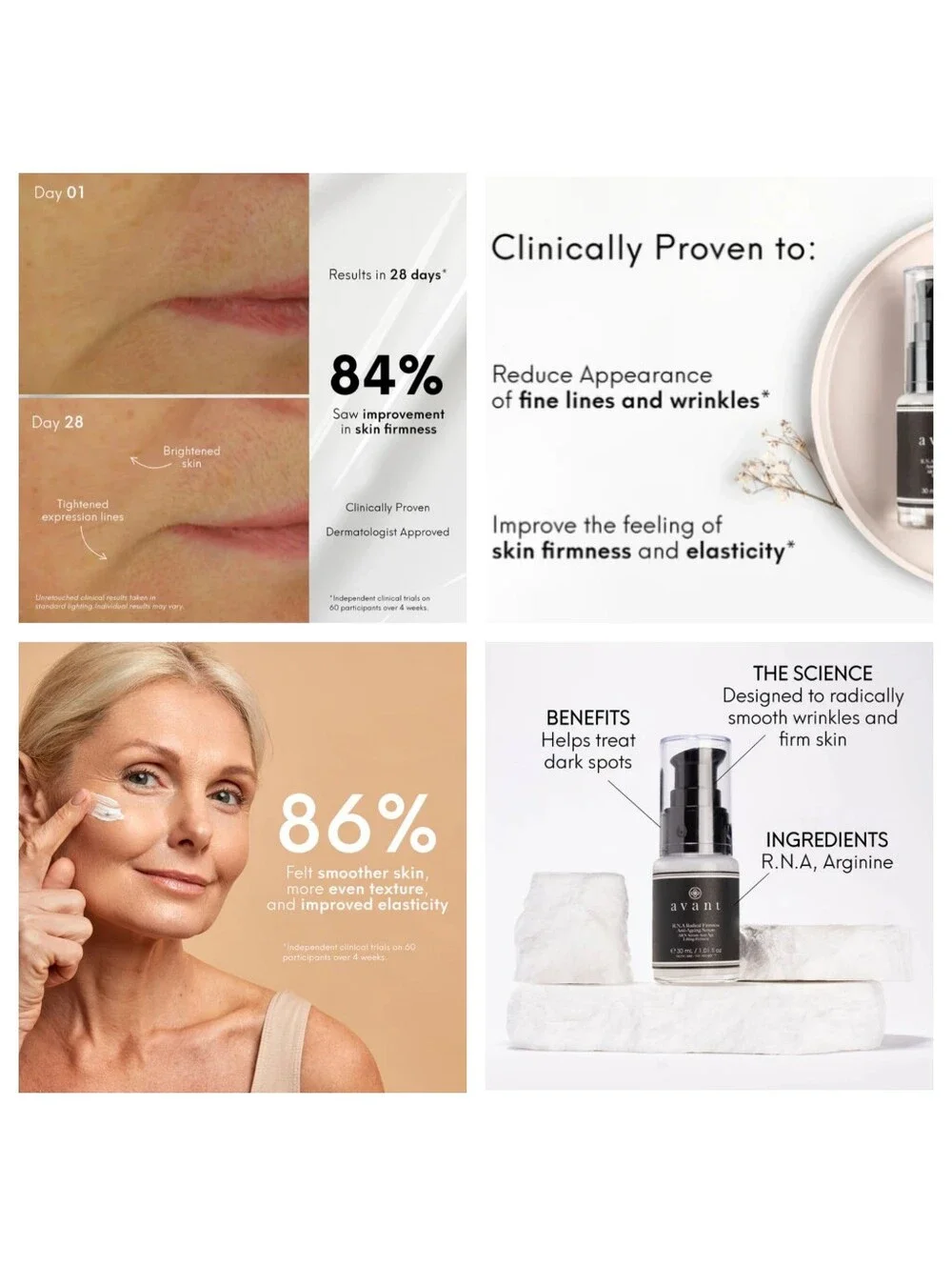 🎉3•$13/4•$16🎉 AVANT SKINCARE R.N.A Radical Firmness Anti-Ageing Serum Mini